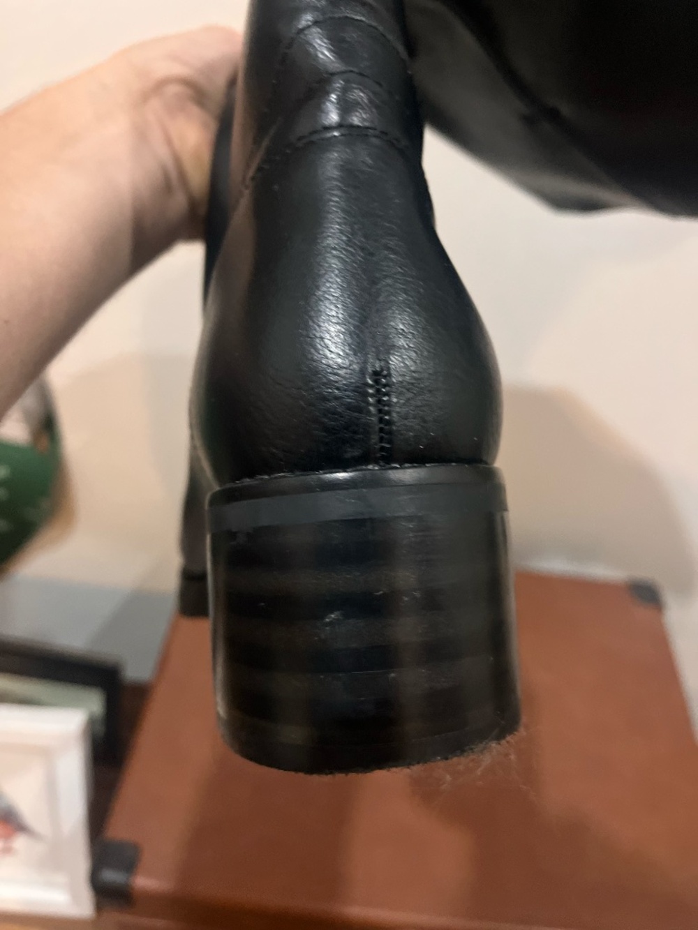 Frye and Co Miranda 14 Boot in Black, Size 9 - Picture 4 of 5